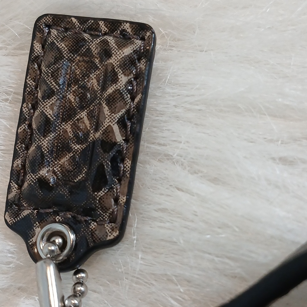 Coach Soho Snake Python Pattern Leather Crossbody… - image 3